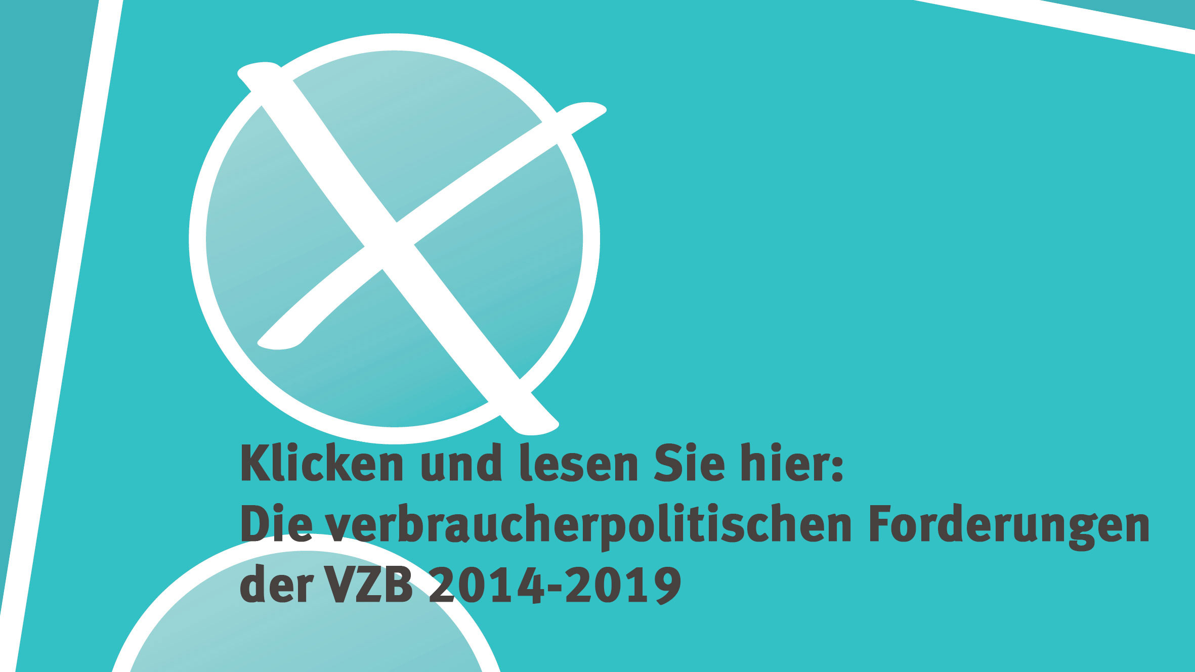 Bild Verbraucherpolitischer Forderungskatalog 2014 VZB
