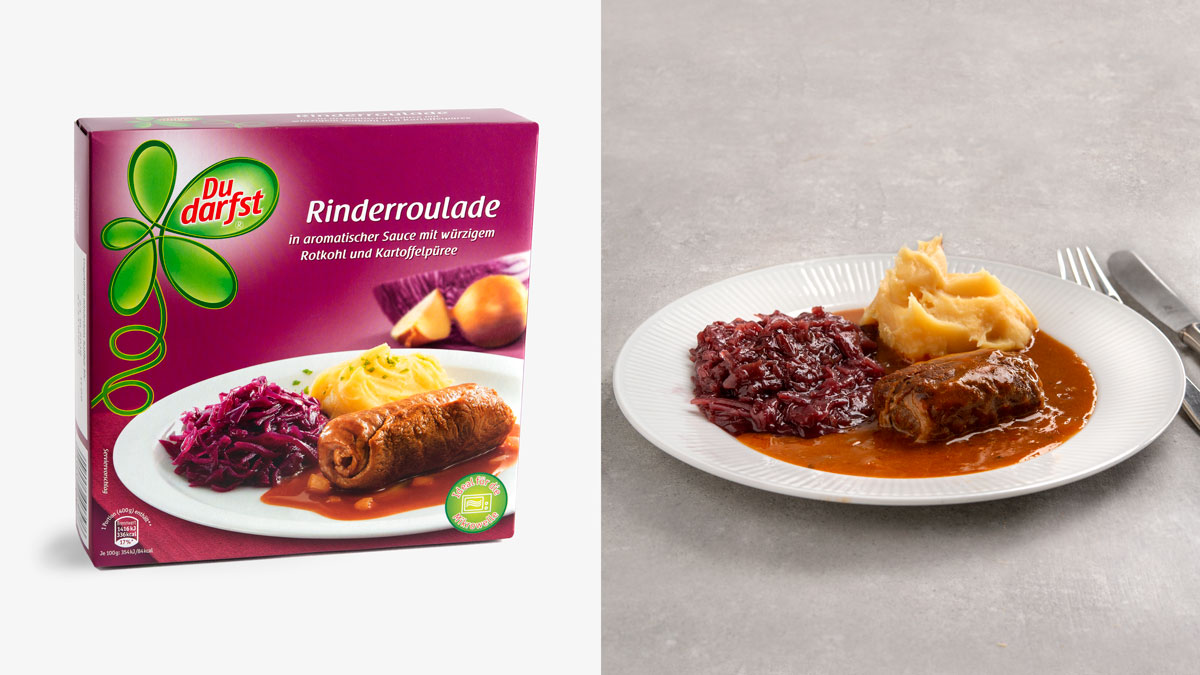 VZB Fotostrecke Convenience Food - DuDarfst Rinderroulade © Jule Frommelt