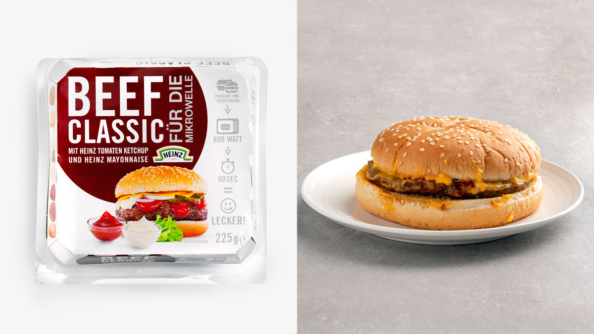 VZB Fotostrecke Convenience Food - Lidl BeefClassicBurger © Jule Frommelt