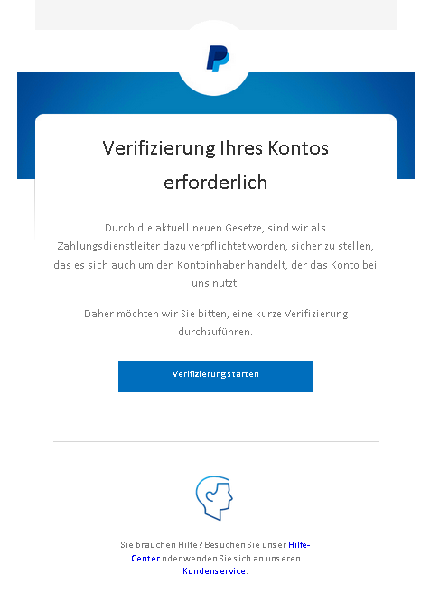 Phishing PayPal