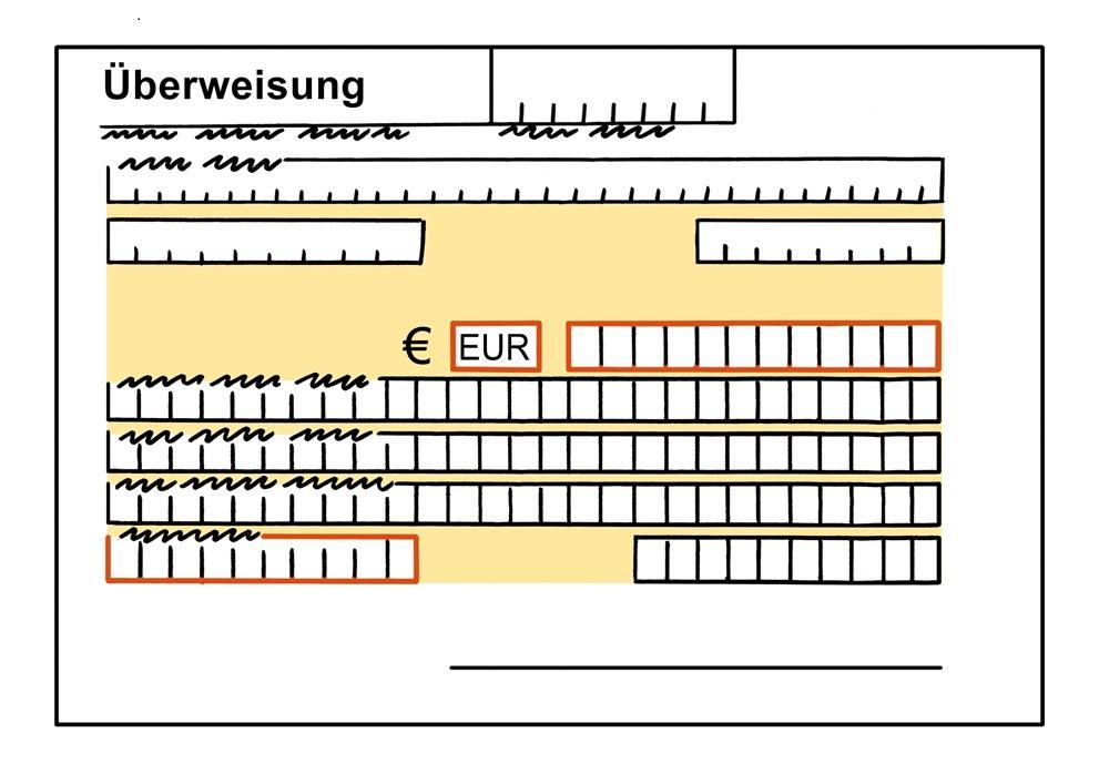 Überweisungsträger