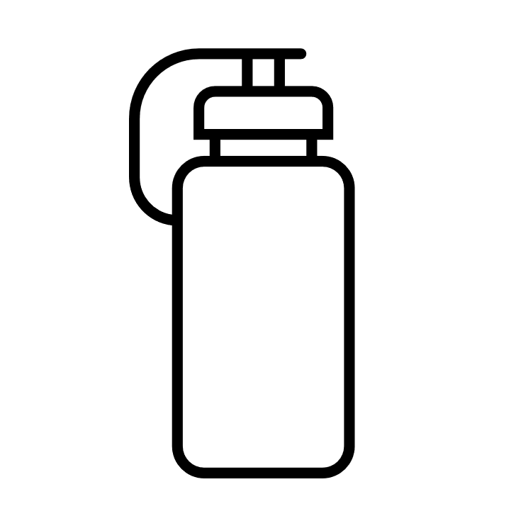 Symbol Flasche mit Verschluss