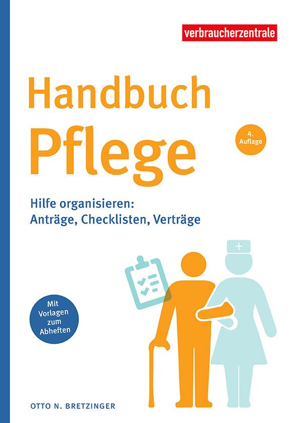 Cover des Ratgebers "Handbuch Pflege"