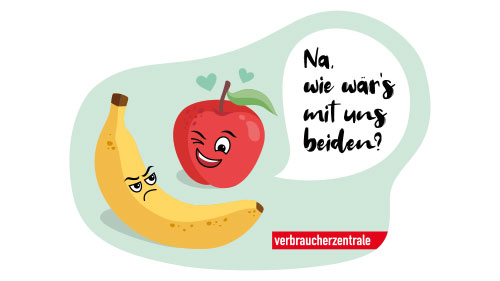 Äpfel und Bananen sollten nicht am gleichen Ort aufbewahrt werden.