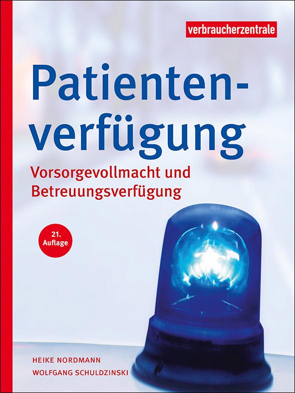 Titelbild des Ratgebers Patientenverfügung
