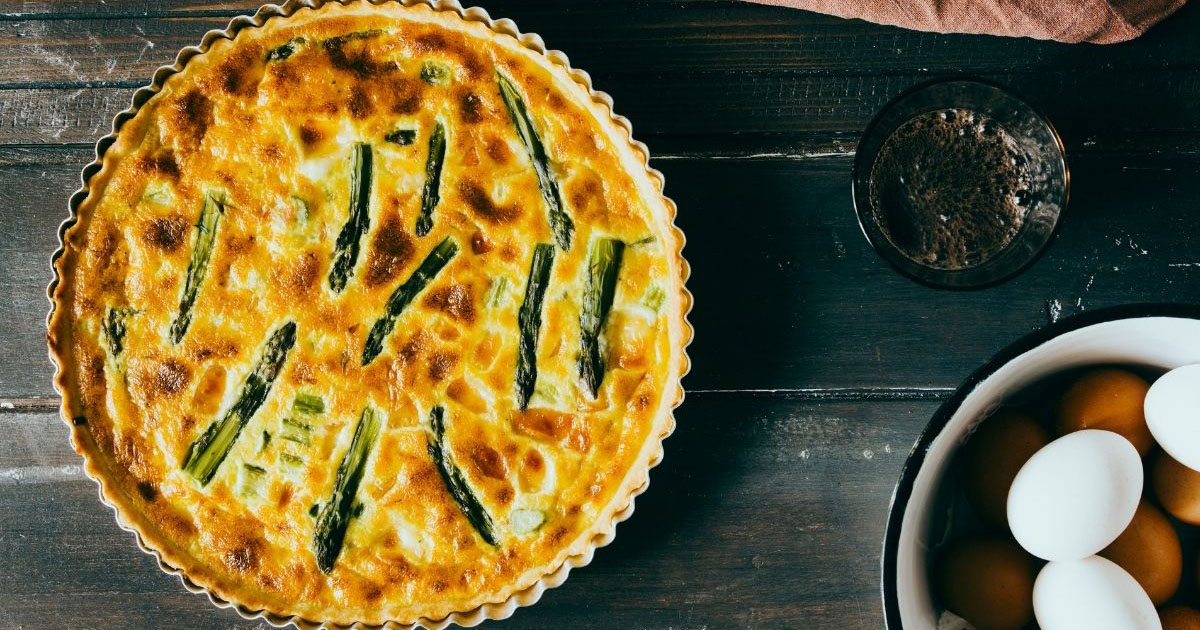 Spargelquiche | Verbraucherzentrale Brandenburg