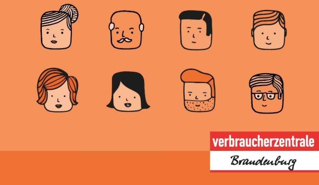 Titelbild Jahresbericht 2017/18 der Verbraucherzentrale Brandenburg 