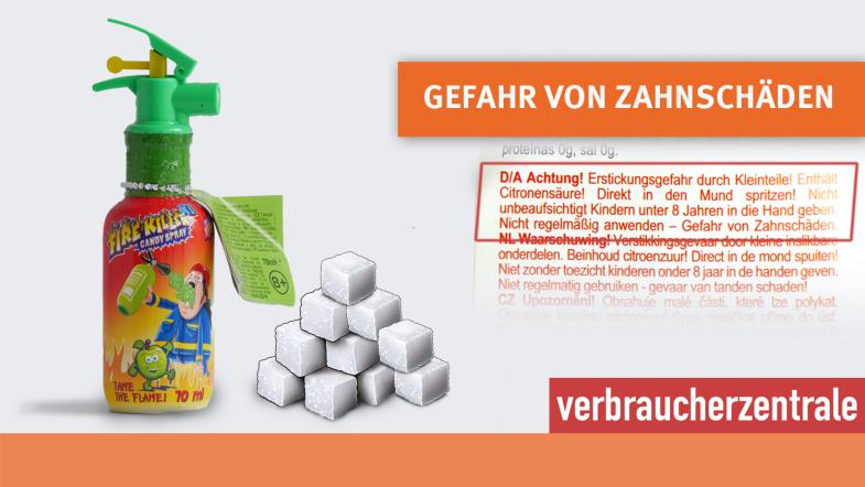 Zuckersprüher mit Störer