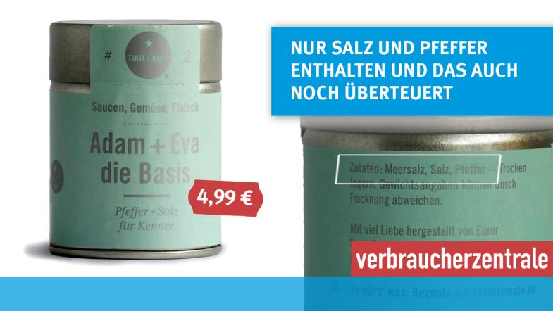 Salz-Pfeffer-Mix mit Störer