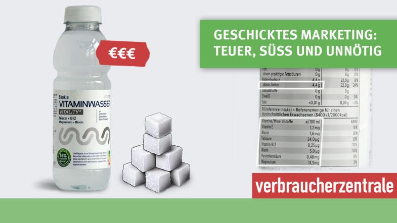 Vitaminwasser mit Störer