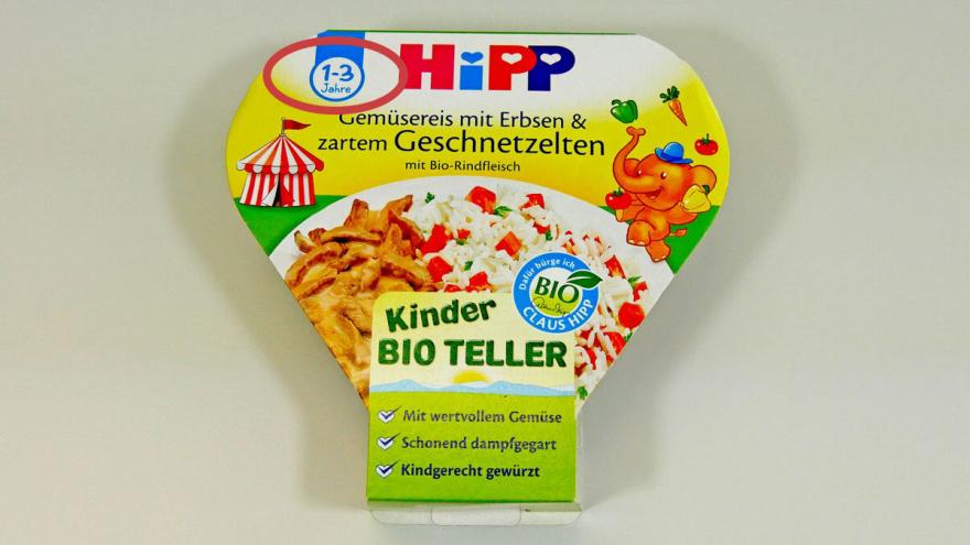 Marktcheck Kinder-Convenience-Food VZ Brandenburg HIPP Spaghetti Bolognese 2020