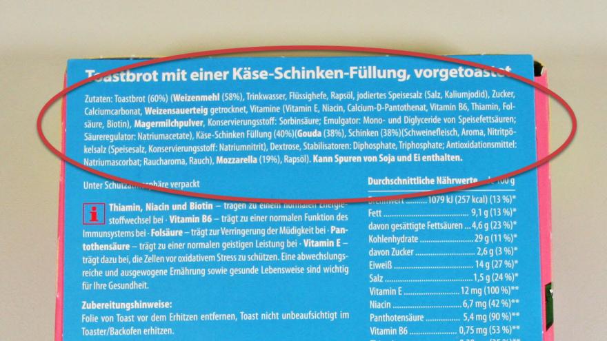Marktcheck Kinder-Convenience-Food VZ Brandenburg Stockmeyer Ferdie Fuchs Super Toast Zutatenliste 2020