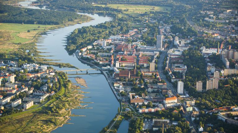 Oderbruecke Frankfurt (Oder) VIZ (c) Bernd Geller - Fotodesign und Bildarchiv